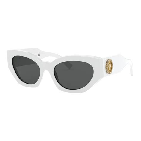 versace white medusa sunglasses